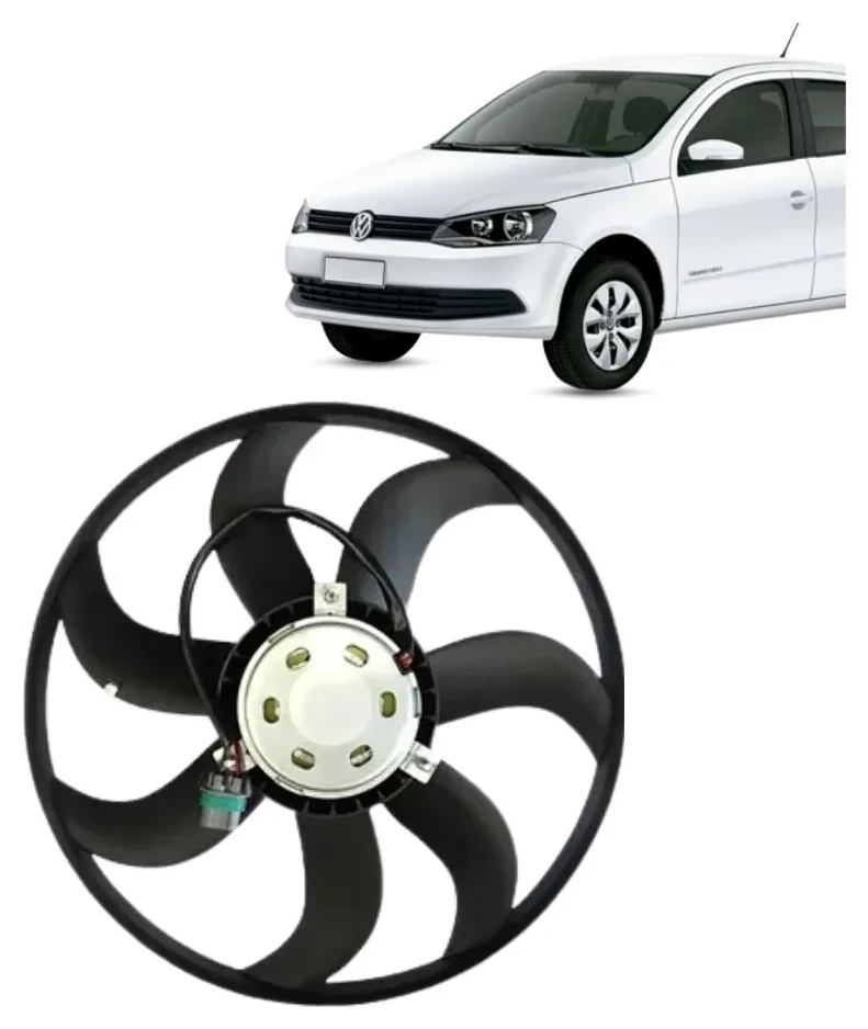 Motor do ventilador do radiador para Gol, Voyage, Fox e Polo com ar